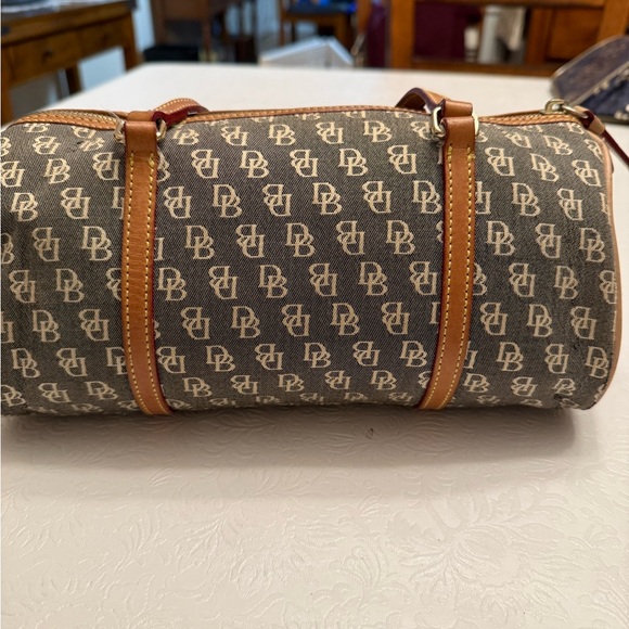 Dooney & Bourke Signature Canvas Barrel Bag - Picture 2 of 5